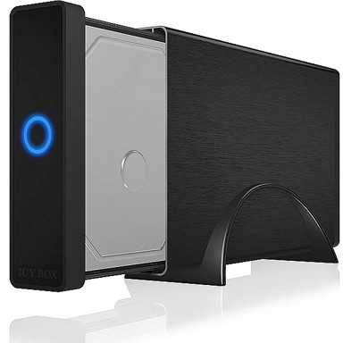 ICY BOX Eksterno kućište IB-377U3, 3.5" SATA, USB 3.0, crno